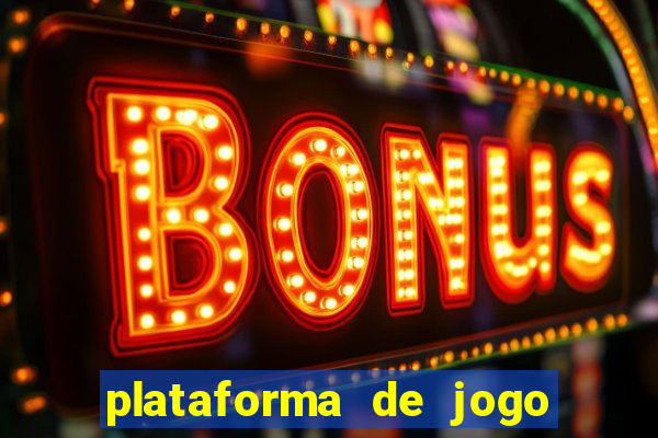 plataforma de jogo nova pagando